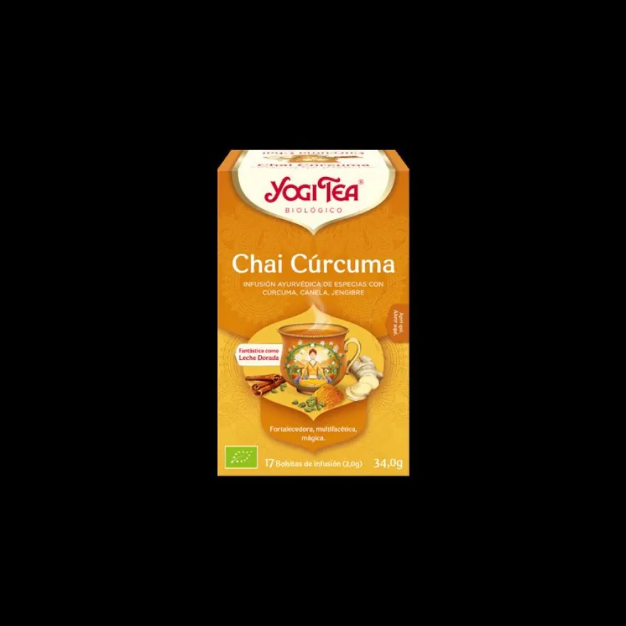 Yogi Tea Chai Cúrcuma Infusión en Bolsitas 17 uds