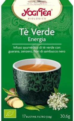 Yogi Tea Energía Té Verde 17 Bolsitas