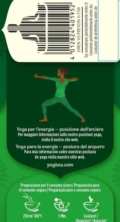 Yogi Tea Energía Té Verde 17 Bolsitas