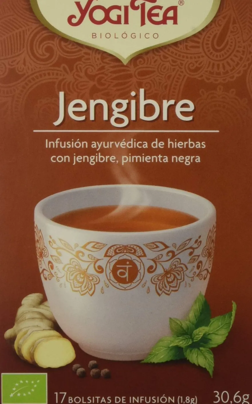 Yogi Tea Jengibre 17 Bolsitas