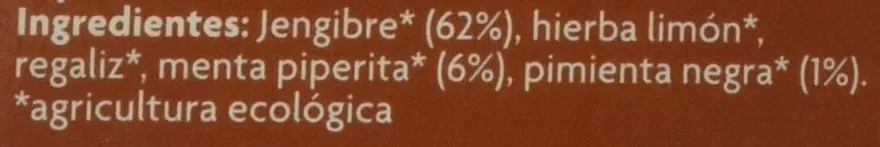 Yogi Tea Jengibre 17 Bolsitas