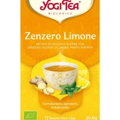 Yogi Tea Jengibre Y Limón 17 Bolsitas