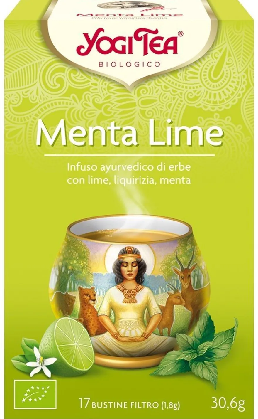 Yogi Tea Menta y Lima 17 Bolsitas