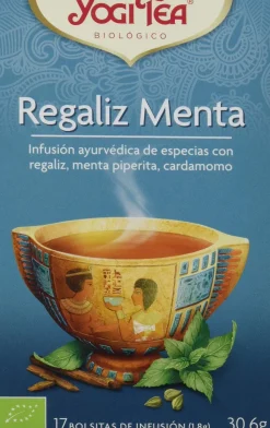 Yogi Tea Regaliz y Menta 17 Bolsitas