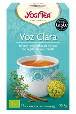 Yogi Tea Voz Clara 17 Bolsitas