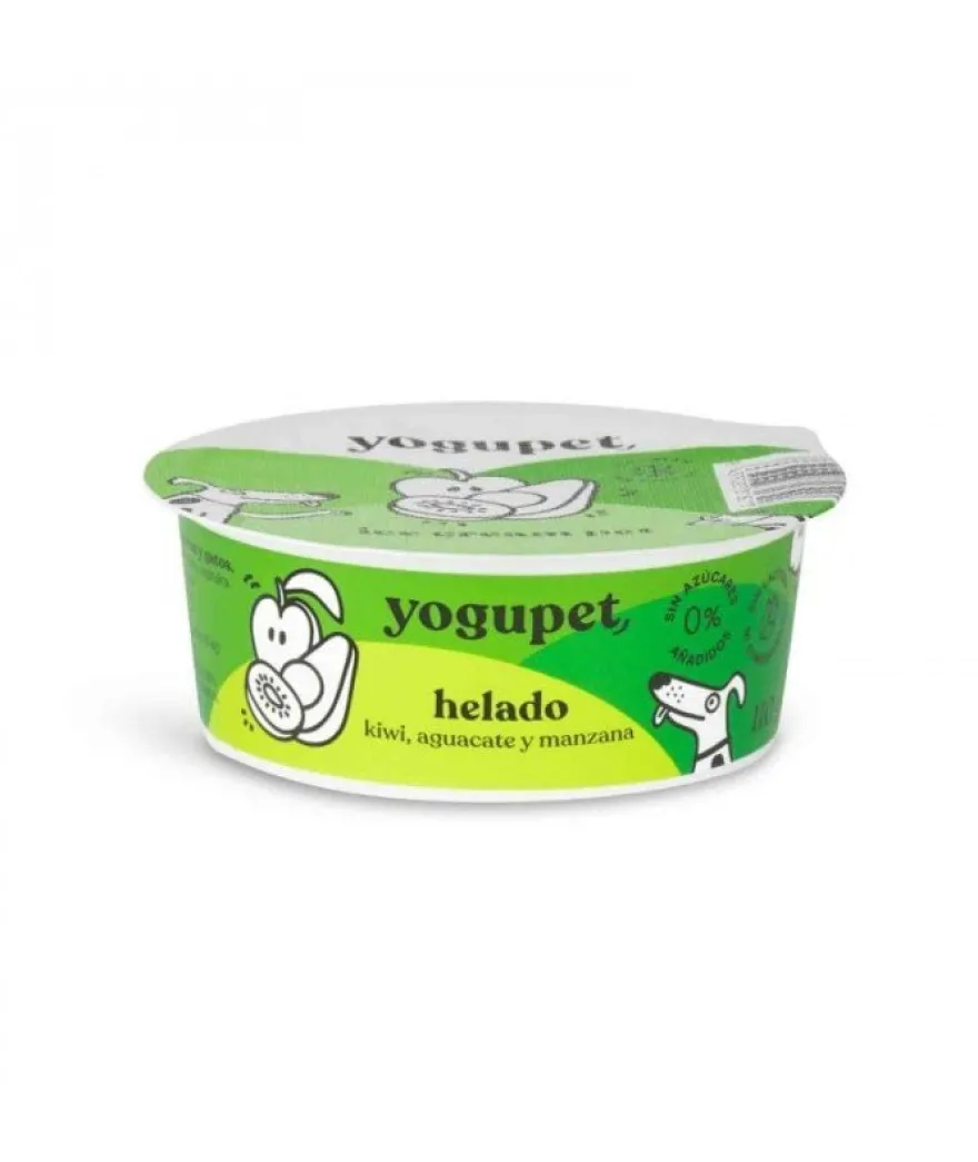 Yogupet Helado Frutos Verdes Pack de 4 tarrinas de 110g