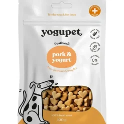 Yogupet Snack Semihúmedo Cerdo y Yogur 10 bolsas de 100g