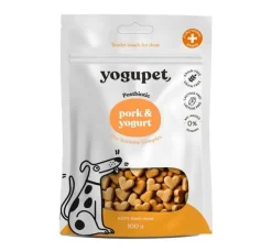 Yogupet Snack Semihúmedo Cerdo y Yogur 10 bolsas de 100g