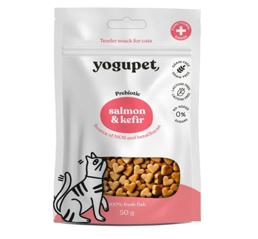 Yogupet Snack Semihúmedo Salmón y Kéfir 500g