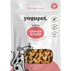 Yogupet Snack Semihúmedo Salmón y Kéfir 10 ud