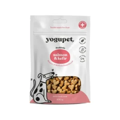 Yogupet Snack Semihúmedo Salmón y Kéfir 10 ud