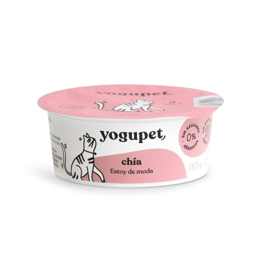 Yogupet Yogurt Clásico Gato Chía 4x110g