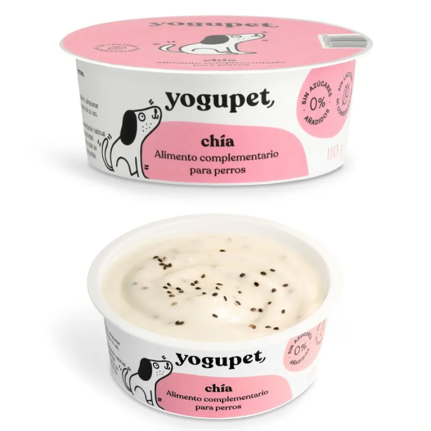 Yogupet Yogurt Clásico Perro Chía 4x110g