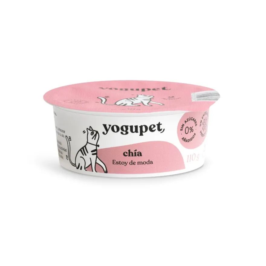 Yogupet Yogurt Clásico Perro Chía 4x110g
