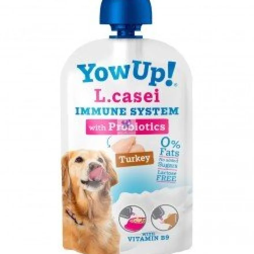 Yowup Pouch L.Casei Pavo Comida para Perros 115gx10 ud