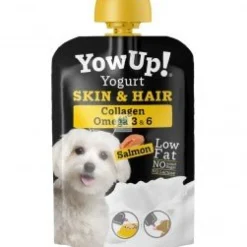Yowup Pouch Yogur Perros Salmón Comida húmeda 10 ud