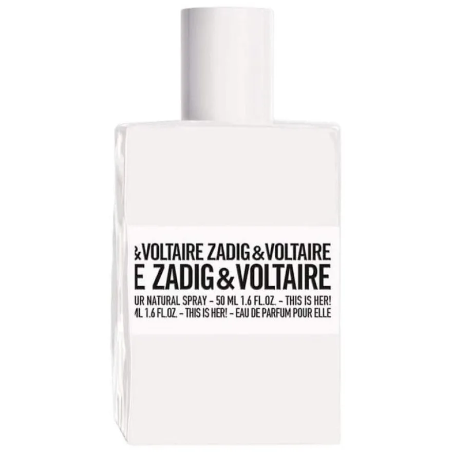 Zadig & Voltaire This Is Her! Eau De Parfum Vaporizador 50 ml