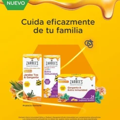 Zarbees Pastillas para Chupar Garganta 24 Comprimidos