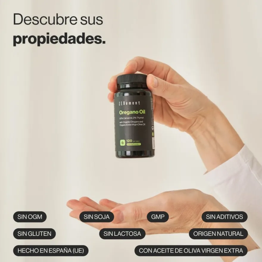 Zenement Aceite de Orégano 120 cápsulas