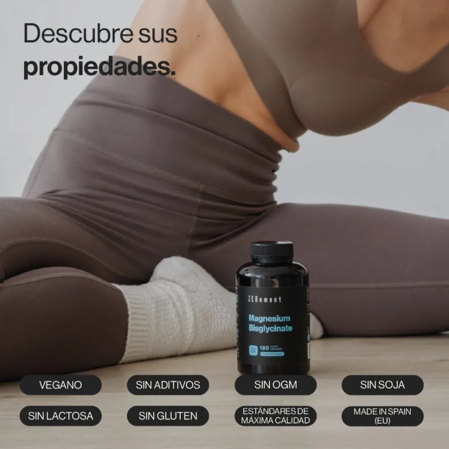 Zenement Bisglicinato de Magnesio 180 cápsulas