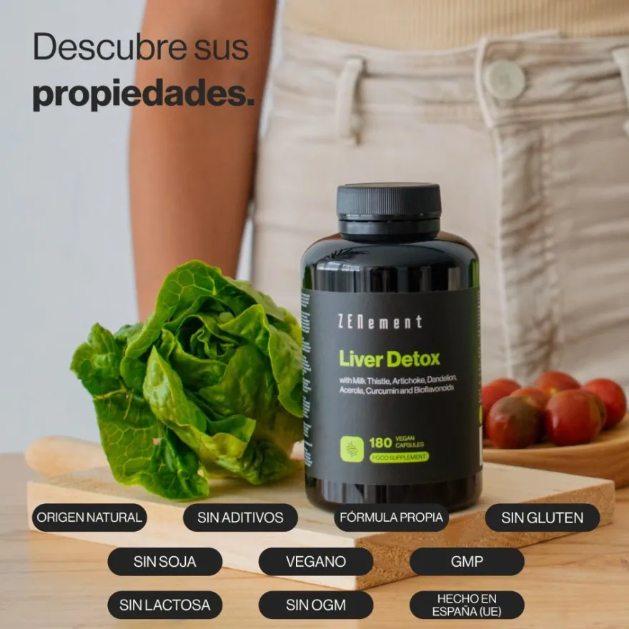 Zenement Detox Hígado 180 cápsulas