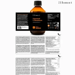Zenement L-Glutatión Liposomal con Vitamina C 250 ml