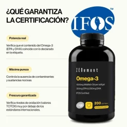 Zenement Omega-3 1000 mg 200 cápsulas