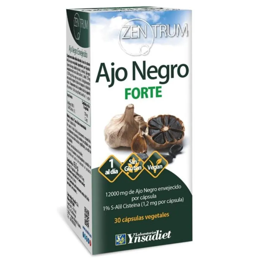 Zentrum Ajo Negro Forte 30 Cápsulas