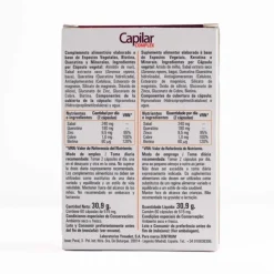 Zentrum Capilar + Biotina 60 Cápsulas Vegetales
