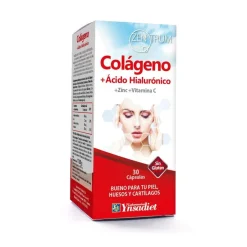 Zentrum Colágeno + Ácido Hialurónico + Zinc + Vit C (30 cápsulas)