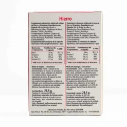 Zentrum Hierro 45 Cápsulas Vegetales