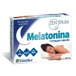 Zentrum Melatonina 1,8 Mg 60 Cápsulas Vegetales