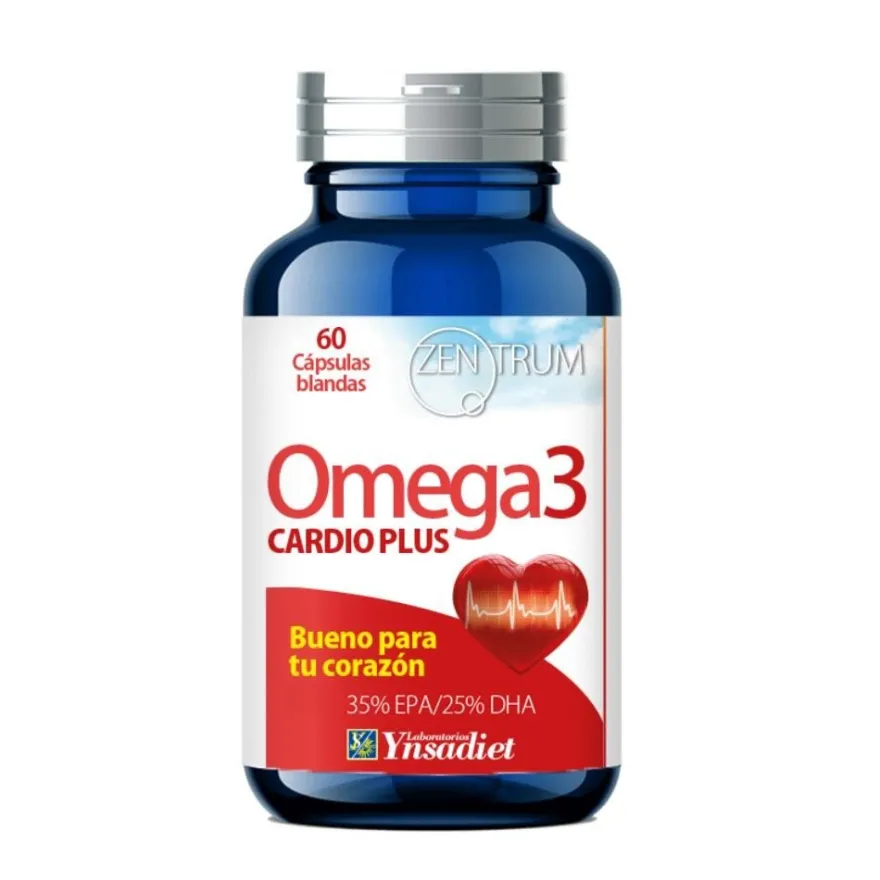 Zentrum Omega 3 Cardio Plus 60 Cápsulas