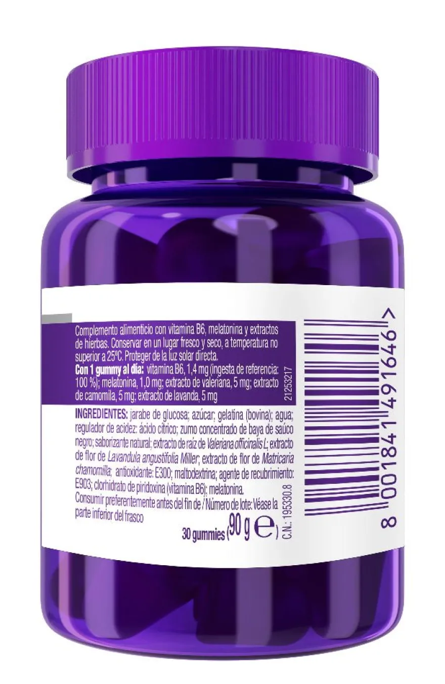 ZzzQuil Sueño Melatonina Sabor Frutos del Bosque 30 Gummies