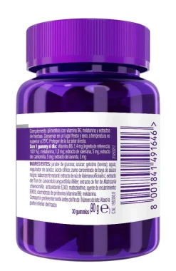 ZzzQuil Sueño Melatonina Sabor Frutos del Bosque 60 Gummies