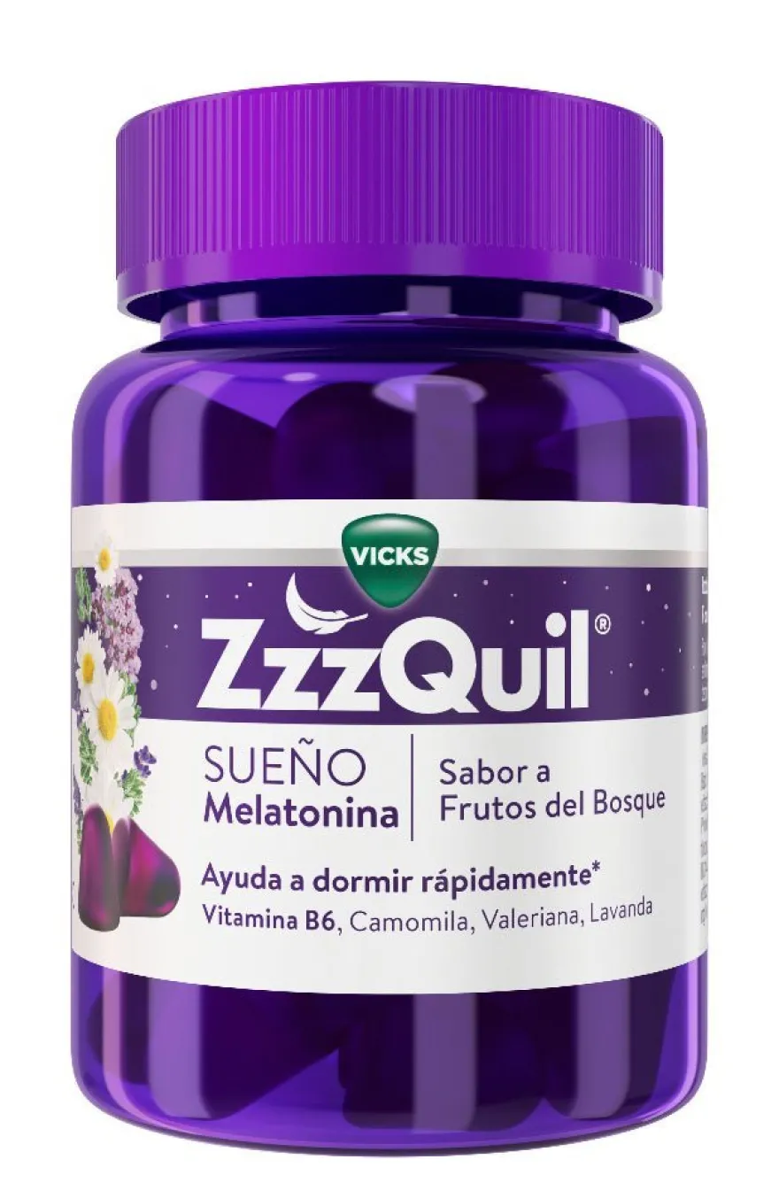 ZzzQuil Sueño Melatonina 3x60 Gummies
